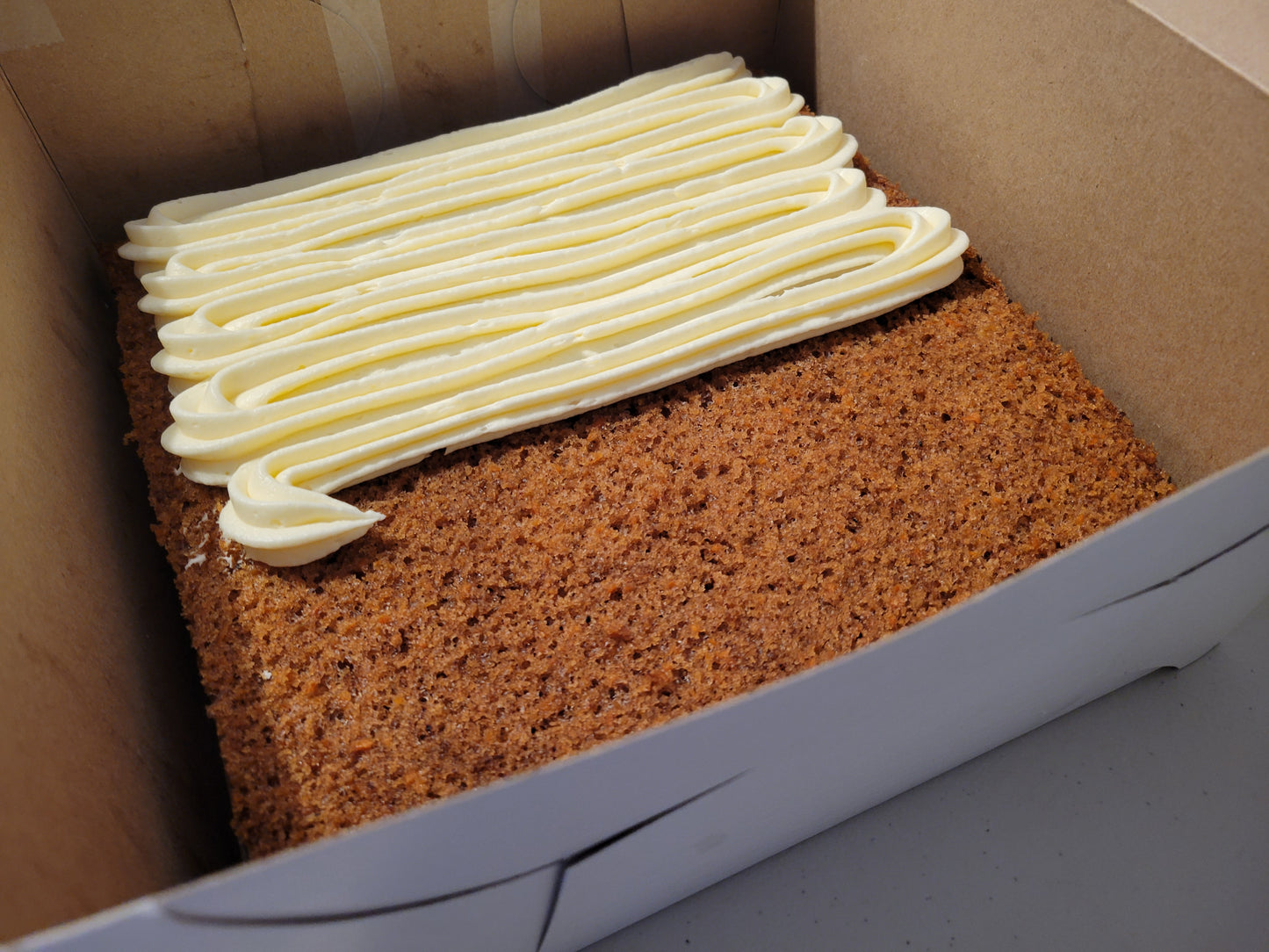 Full size Carrot Cake